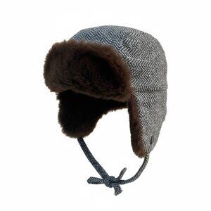 Winter Trapper fur HAT 100% Alpaca
